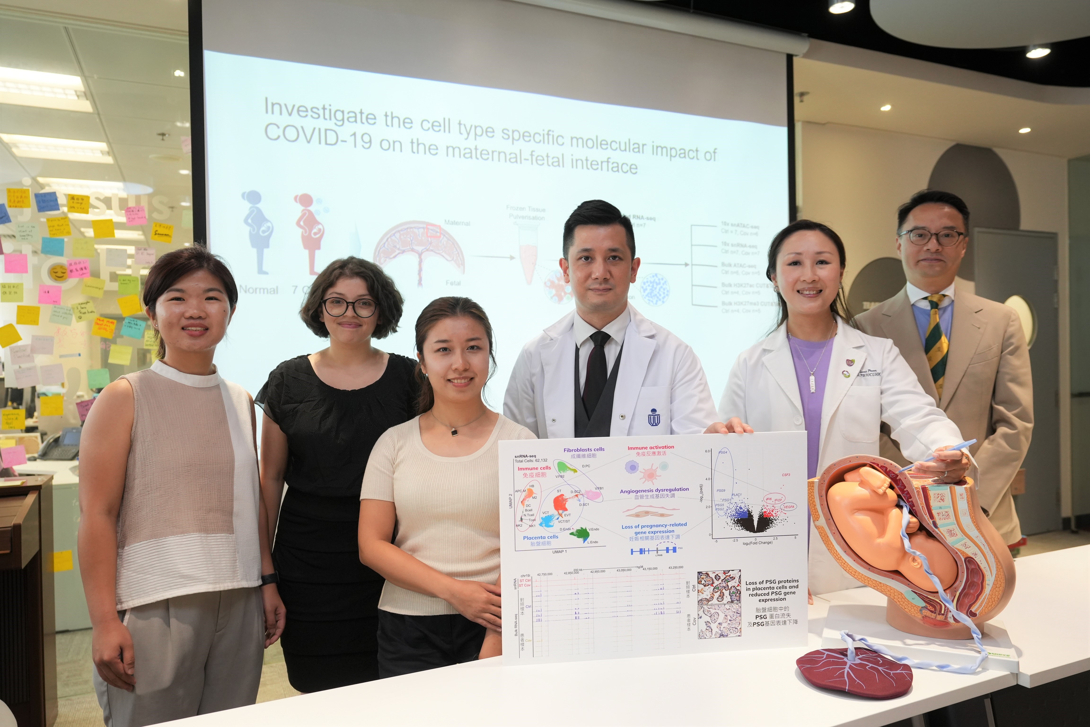 A group photo of the research team members from HKUST and CUHK’s Faculty of Medicine.