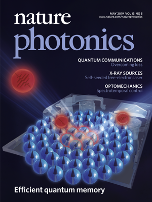 The finding was recently published as a cover story of the journal Nature Photonics.